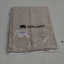 Rectangle 4 Feet Tablecloth 52x70 inch Linen Textured Table Cloth Stain and Wrinkle Resistant Washable Polyester, Decorative Table Cover Waterproof for Dining, Buffet and Camping, Beige