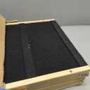 Wooden Pet Ramp for Bed, Foldable Dog Ramp with Removable Side Rails, Lightweight Ramp for Dogs for Large Dogs Senior Cats, Supports up to 100 lbs for Easy Access to Bed or Car (Large)