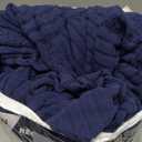 NORTHERN BROTHERS Oversized Recliner Cover, Stretch Recliner Covers That Stay in Place, Washable Lazy Boy Recliner Chair Covers, Furniture Protector Recliner Slipcovers, XL Large, Dark Blue (XL 1 Seat)