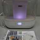 Dreo Smart Humidifiers for Bedroom, Top Fill 4L Supersized Humidifier Large Room with 28 dB, 36H Runtime, Touch/APP/Voice Control, Nightlight, Cool Mist Humidifiers for Baby, Plants, Indoor, White