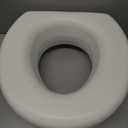 770-610 4 Inch Portable Raised Toilet Seat Riser, Elevated Toilet Seat for Seniors