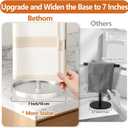 Hand Towel Holder, Stainless Steel Countertop Towel Stand for Bathroom, S-Shape Free Standing Towel Rack Bar Holds 2 Towels for Kitchen, Brushed Nickel