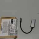 Amazon Basics Aluminum USB-C to RJ45 Gigabit Ethernet Adapter, Fast Network, Grey, 2.07 x 0.81 x 0.6 inches