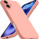 Compatible with iPhone 16 Case, Liquid Silicone Upgrade [Camera Protection] [Soft Anti-Scratch Microfiber Lining] Shockproof Phone Case (Begonia)