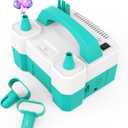 ETENWOLF Electric Balloon Pump for All Balloons 110V 600W Balloon Blower for Party Metalic Latex 260q Foil Balloons, Balloon Inflator for Birthday Decorations (Blue)