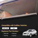 Sunroof Shade Cover, Compatible with Cadillac SRX 2.8L 3.0L 3.6L V6 2010-2016, Sunshade Sunroof Cover Replaces 25964410, Gray