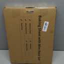 ROTTAY Baking Sheet with Rack Set (2 Pans + 2 Racks), Stainless Steel Cookie Sheet with Cooling Rack, Nonstick Baking Pan, Warp Resistant & Heavy Duty & Rust Free, Size 16 x 12 x 1 Inches