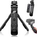 for Canon Tripod Wireless Shooting Grip with Shutter Release - Mini-Tripod with Rechargeable Remote Control for G7 X III/R50/R8/R5/R10/G5 X II/R100/M6 II/M200/M50/R50 V/6D II/V10/V1/SL2, for Vlogging