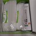 Vacuum Sealer for Food with Visible Tank, Handheld Vacuum Sealer Machine with 30 Reusable Bags for 5X Longer Freshness, Wireless & Portable, White