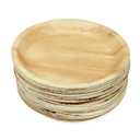 6" 24 pcs and 10" 24 Pcs bamboo plates