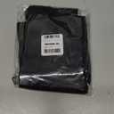 Truform Short Length 20-30 mmHg Compression Stockings for Men and Women, Reduced Length, Open Toe, Black, X-Large (short length)