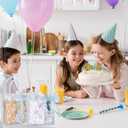 FYSUIMU 24 Pcs Bow Coquette Clear PVC Gift Bags with Handle Ribbon Holographic Bowknot Party Favor Bags Treat Tote Bag for Wedding Birthday Baby Shower Mother's Day Bachelorette Party