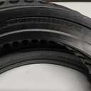 22x1.5/25-470 Bike Honeycomb Solid Bike Tire Airless Anti-Puncture | High-density durable rubber, Shock absorption, Non-slip tread, With tire lever, Fit for 25mm rim groove width