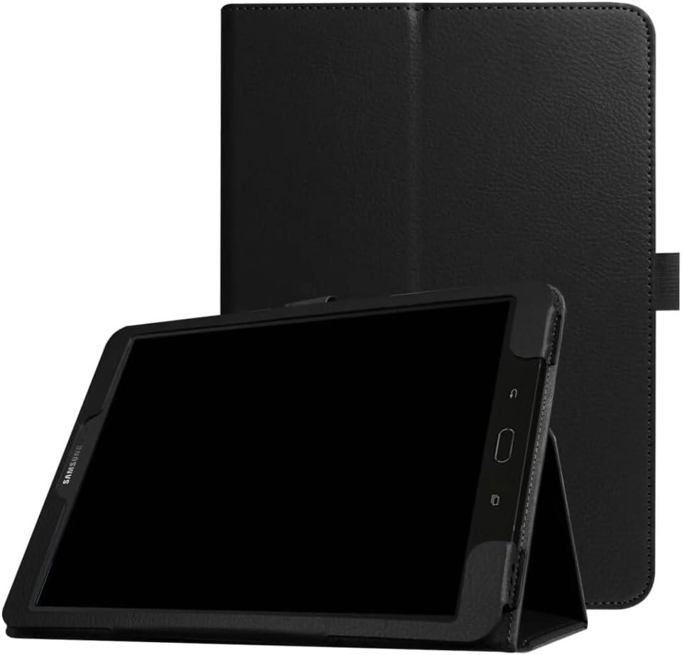 Tablet Cover for Samsung Galaxy Tab S3 9.7 SMT-820 SM-T825C SM-T827V,Ultra Slim Folio Stand Lightweight Leather Case for Samsung Galaxy Tab S3 9.7" T820 T825 T827 (Li-Black)