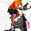 Exercise Bike, Wenoker Magnetic Resistance Stationary Bike for Home App Sync Indoor Bike with 350lbs Weight Capacity, Tablet Holder and Fitness Courses for Weight Loss