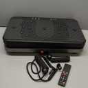 AXV Vibration Plate Fitness Platform Exercise Machine Vibrating Shaking Full Body Shaker Workout Vibrate Stand Shake Board Sport Gym for Weight Loss Fat Burner for Women Men