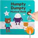 Cali's Books Humpty Dumpty Book for Children with 6 Favorite Nursery Rhymes: Finger Family, Row Row Row Your Boat, and More! Musical Book for Toddlers 1-3