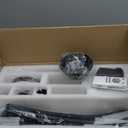 52 Inch Ceiling Fans with Lights Remote, Black Ceiling Fan, USA Original Patent, 3 Downrods, 5 Wood Blades, ETL Listed, Timer, 6 Speed Quiet DC Motor Outdoor Indoor Fans for Bedroom, Black