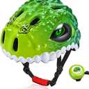 Toddler/Kids Bike Helmet for Boys Girls Adjustable Kids Helmet 3D Lightweight Ventilation and Multi-Sports Scooter Cycling Roller Balance Bike Small: 18.9"-21.2"/48-54cm