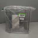 Vtopmart 2 Pack Large Stackable Storage Drawers,Easily Assemble Clear Acrylic Bathroom Closet Undersink Organizers,Plastic Storage Bins for Cabinet,Kitchen Pantry,Medicine Organization