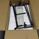 MALACASA 3 Tier Serving Trays for Party, Porcelain Serving Platters and Trays, 12 Inch Tiered Tray Stand, Fruit Tray, Trays for Serving Food, White Dessert Stand with Collapsible Sturdier Metal Rack