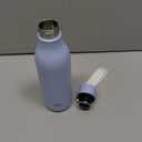 Insulated Water Bottle with Strap,18 oz Double Wall Stainless Steel Vacuum Bottles Metal Water Flask,Candy Blue