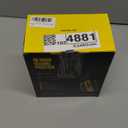 BJKing AM/FM Radio Headphones with Digital Display, 30dB AM FM Hearing Protection Safety Ear Muff, Ear Protection Headphone for Mowing, Landscaping, Shooting and Construction Black-Yellow