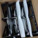 Premium WB31K10034 Gas Range Surface Burner Grates Replacement Parts For GE Stove Parts General Electric Cooktop Parts Cast Iron Gas Stove Rack, Top Burner Rack Sets 4Pack