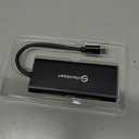 UtechSmart USB C Hub, Ethernet Multiport Adapter 6 in 1 USB C to HDMI Dock Compatible for MacBook Pro/Air, Chromebook, Dell XPS, HP and Type C Devices (Gigabit Ethernet 100W PD 4K HDMI USB 3.0) Black