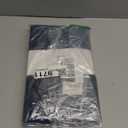 maxmill Jacquard Table Cloth Waving Pattern Water Resistant Wrinkle Resistance Heavy Weight Soft Tablecloth for Kitchen Dinning Tabletop Decoration Oblong 60 x 140 Inch Navy Blue