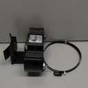 Wood Stove Fan Heat Powered, Strong Magnetic Fireplace Fan,Ultra Quiet & High Speed & Non Electric Auto Thermal Fireplace Fans Heat Powered with Thermometer, Wire Rope, Dual Blade