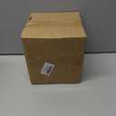 Rustic Black Ceramic Vase - 5IN Small Round Clay Vase Vintage Farmhouse Style Decor, Circle Wabi Sabi Vases for Farmhouse Home Decor, Decor Living Room, Table, Shelf