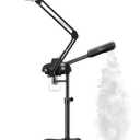 TASALON 2-in-1 Professional Facial Steamer, Hot Ozone Face Steamer for Facial with 5X Magnifying Lamp, Esthetician Steamer for Salon Beauty and Spa Shop, Skin Care Equipment with New Upgrade Wheels