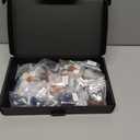 Rock Collection with 36 Types of Natural Polished Gemstones – 2.7 lbs 0.6" Assorted Crystals and Minerals, Individually Bagged Rock Collecting and Learning