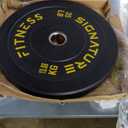 Olympic Bumper Plates Set, 2" Weight Plates for Strength Training & Weightlifting, Pair of 35Lbs