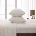 Great Bay Home Extra Soft Velvet Plush Queen Micro Fleece Sheet Set | Deluxe Microplush Non Pilling Sheets, Deep Pocket | Lavish Sherpa Velvet Luxe Collection (Queen, Off White)