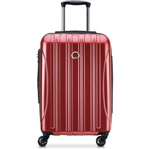 DELSEY PARIS Helium Aero Hardside Expandable Luggage with Spinner Wheels, Brick Red, Carry-On Plus 21 Inch
