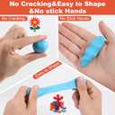 2 x CiaraQ Polymer Clay Starter kit, Oven Bake Modeling Clay with Sculpting Tools, 28 Colors,1.7 lb (20g / pcs)