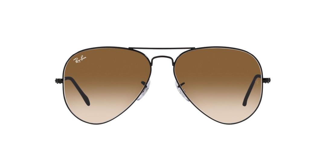 Ray-Ban Unisex Rb3025 Classic Aviator Sunglasses, Gold Black/G-15 Green, 58 mm
