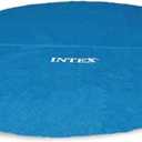INTEX 28013E Solar Pool Cover: for 15ft Round Easy Set and Metal Frame Pools  Insulates Pool Water  Reduces Water Evaporation  Keeps Debris Out  Reduces Chemical Consumption