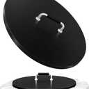 28 inch Fire Pit Round Metal Cover for Outdoor Built-in Stone Fire Pit