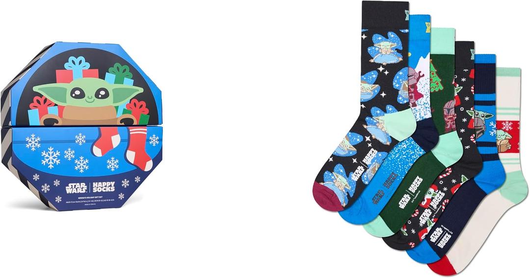 Happy Socks STAR WARS 6-Pack Grogus Holiday Gift Set