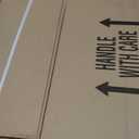 UBOXES Space Saving Wardrobe Moving Boxes 20 x 20 x 34 Inches Moving Boxes, 1-Pack, Kraft/Corrugated (BOXMINIWAR01)