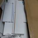 3 Wooden Drawers Night Stand, 27 Inch Wide Nightstand with Charging Station and Adjustable Drawers, Small Dresser for Closet, Bedside Table for Living Room/Bedroom/Office, White.