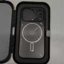 Aulumu A17 iPhone 17 Pro Magnetic Thermal Case | CoolHyper | with Camera Control | IMD Technology | Compatible with Magsafe | Touch Translucent Gray