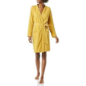 Amazon Essentials Women's Lightweight Waffle Mid-Length Robe, S