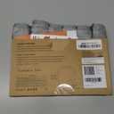 6-Pack Baby Washcloths - Soft Absorbent Viscose from Bamboo Wash Cloths for Babies, Kids, Toddlers, Infant, Newborn Bath Towels, Gentle on Sensitive Skin, 10x10 Reusable Face Towels (Cool Gray)