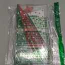 GHOSTMAGIC 3 Pcs Wooden Christmas Trees Tabletop Decorations, Rustic Xmas Tree Table Signs Double-Sided Tiered Tray Centerpieces Farmhouse Wood Sign Decor for Home Office Fireplace Farmhouse (3pcs)