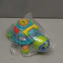 ToddlerCley Musical Turtle Baby Toys 6-12 Months, Bilingual Educational Crawling Toys 7 8 9 10 Months, Light up Infants Tummy Toy with Sound, Number, Letters, Gifts Present for Baby 4 5 6 12 Month (Green)