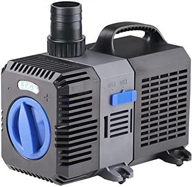 Electric Adjustable Flow Garden Sumbersible Fountain Pond Filter Silent Pump (1000GPH)